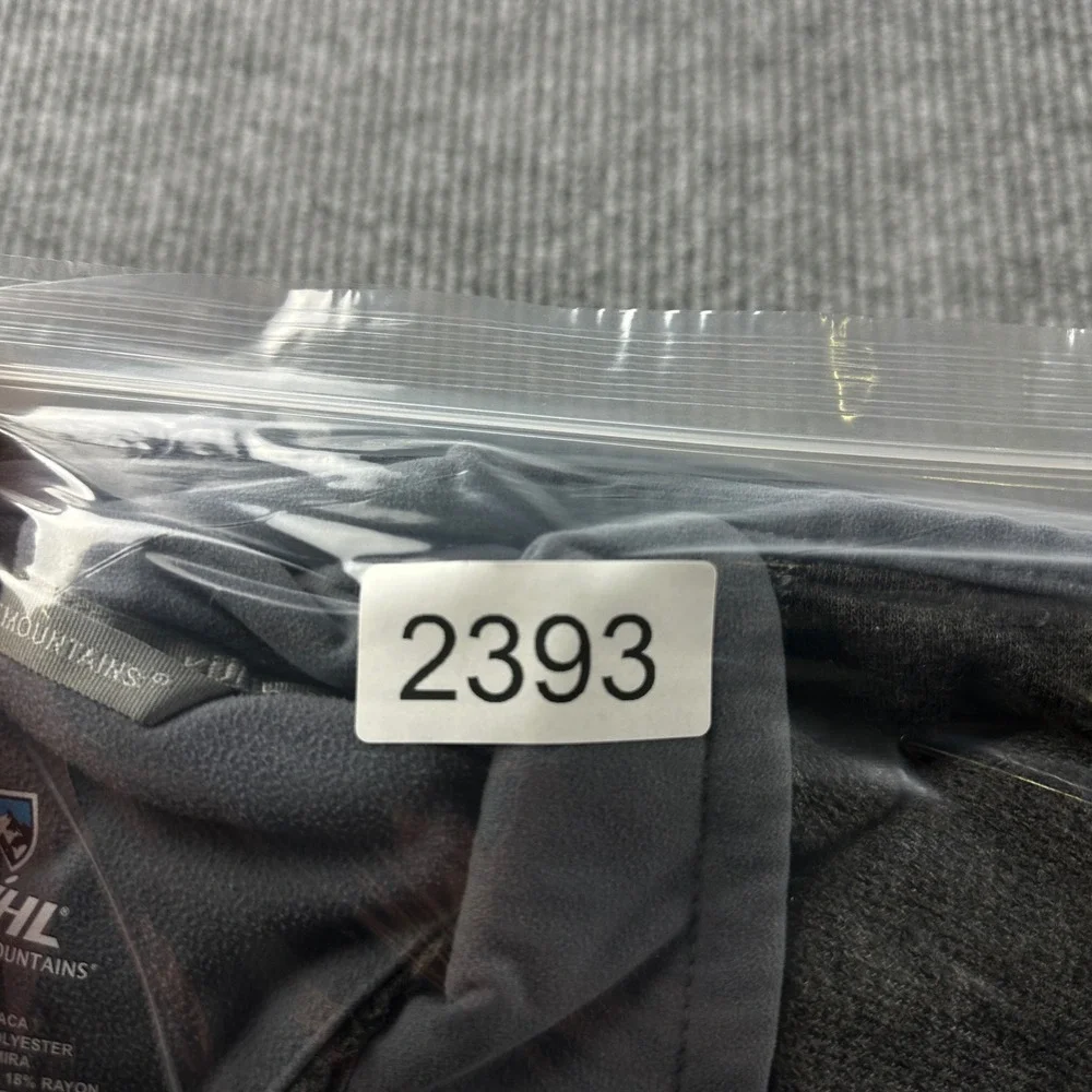 Kuhl‎ Interceptr Fleece Full Zip Jacket Mens XL Charcoal Gray Alfpaca Kashmira